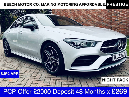 Mercedes-Benz CLA  1.3 CLA180 AMG Line (Executive) Coupe 7G-DCT Euro 6 (s/s) 4dr