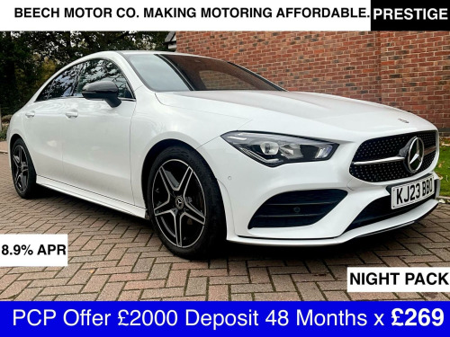 Mercedes-Benz CLA  1.3 CLA180 AMG Line (Executive) Coupe 7G-DCT Euro 6 (s/s) 4dr