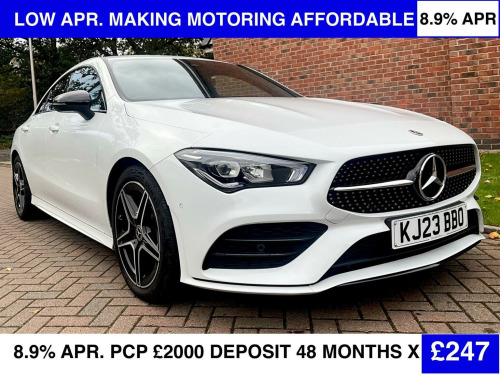Mercedes-Benz CLA  1.3 CLA180 AMG Line (Executive) Coupe 7G-DCT Euro 6 (s/s) 4dr 