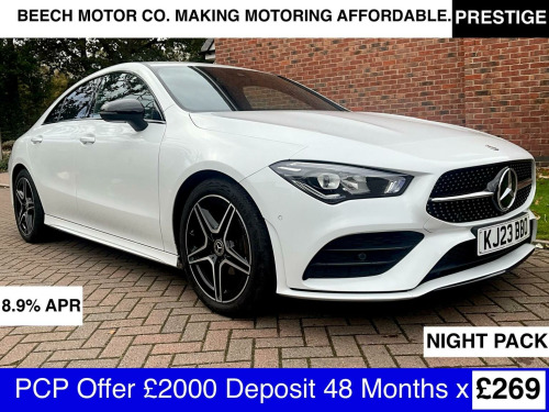 Mercedes-Benz CLA  1.3 CLA180 AMG Line (Executive) Coupe 7G-DCT Euro 6 (s/s) 4dr