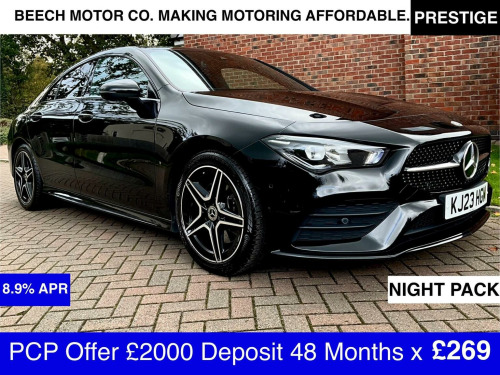 Mercedes-Benz CLA  1.3 CLA200 AMG Line (Executive) Coupe 7G-DCT Euro 6 (s/s) 4dr