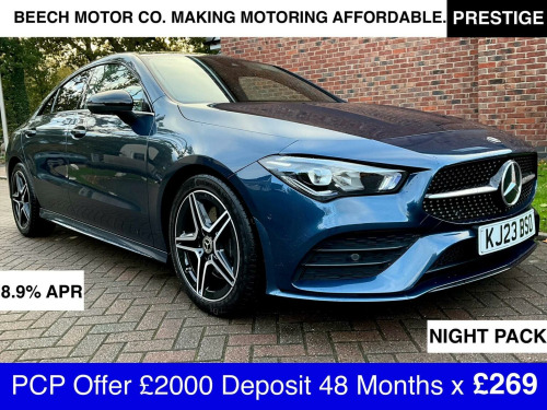 Mercedes-Benz CLA  1.3 CLA200 AMG Line (Executive) Coupe 7G-DCT Euro 6 (s/s) 4dr