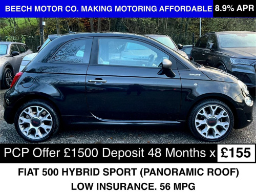 Fiat 500  1.0 MHEV Sport Euro 6 (s/s) 3dr