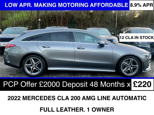 Mercedes-Benz CLA  1.3 CLA200 AMG Line Shooting Brake 7G-DCT Euro 6 (s/s) 5dr