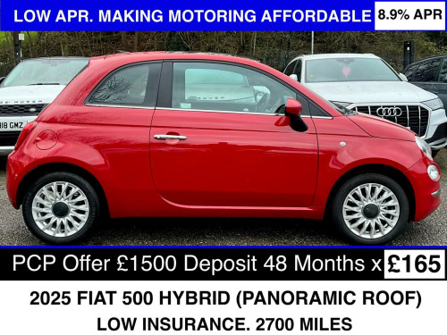 Fiat 500  1.0 MHEV Euro 6 (s/s) 3dr 