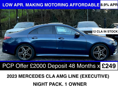 Mercedes-Benz CLA  1.3 CLA180 AMG Line (Executive) Coupe 7G-DCT Euro 6 (s/s) 4dr 