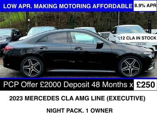 Mercedes-Benz CLA  1.3 CLA180 AMG Line (Executive) Coupe 7G-DCT Euro 6 (s/s) 4dr