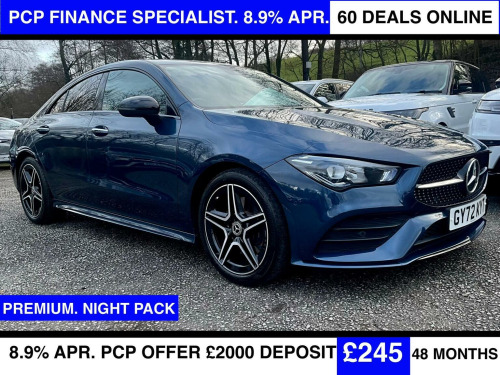 Mercedes-Benz CLA  1.3 CLA200 AMG Line (Premium) Coupe 7G-DCT Euro 6 (s/s) 4dr 