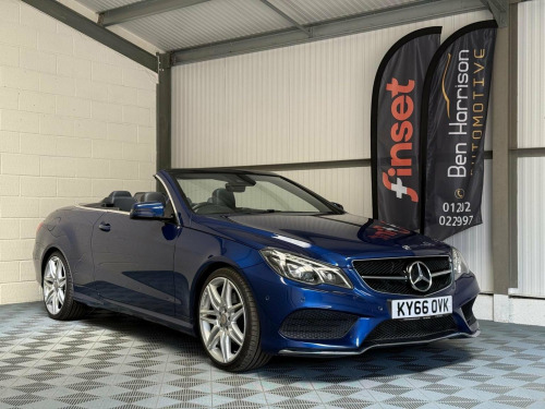 Mercedes-Benz E-Class  2.1 E220d AMG Line Edition Cabriolet G-Tronic+ Euro 6 (s/s) 2dr