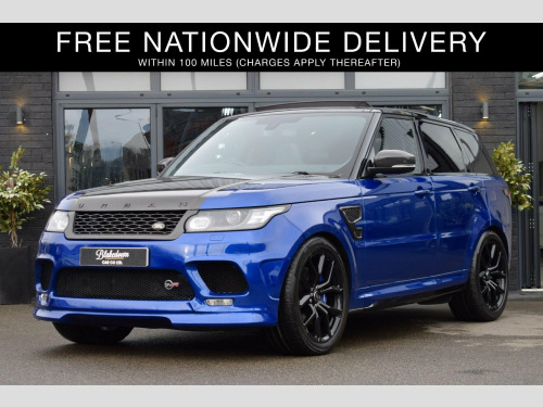 Land Rover Range Rover Sport  5.0 V8 SVR Auto 4WD Euro 6 (s/s) 5dr