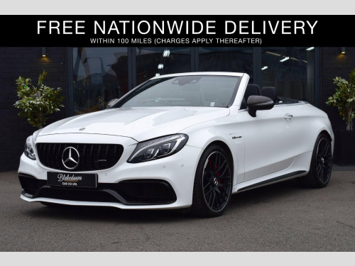 Mercedes-Benz C-Class  4.0 C63 V8 BiTurbo AMG S (Premium) Cabriolet SpdS MCT Euro 6 (s/s) 2dr