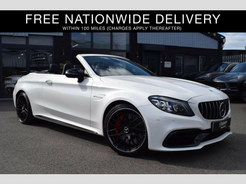 Mercedes-Benz C-Class  4.0 C63 V8 BiTurbo AMG S Night Edition (Premium Plus) Cabriolet SpdS MCT Eu