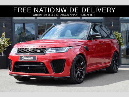 Land Rover Range Rover Sport  5.0 P575 V8 SVR Auto 4WD Euro 6 (s/s) 5dr