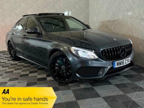 Mercedes-Benz C-Class  2.1 C250d AMG Line (Premium) 7G-Tronic+ Euro 6 (s/s) 4dr