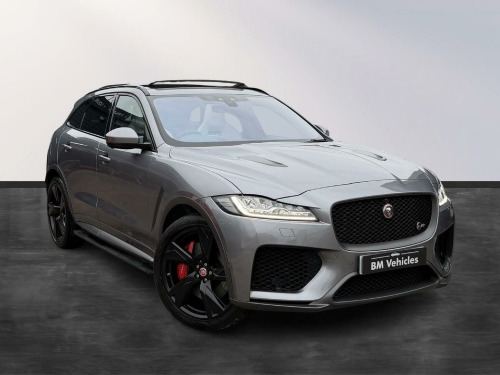 Jaguar F-PACE  5.0 V8 SVR Quickshift AWD Euro 6 (s/s) 5dr 