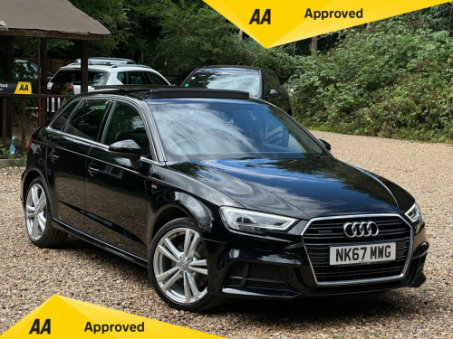 Audi A3  2.0 TFSI S line Sportback S Tronic quattro Euro 6 (s/s) 5dr