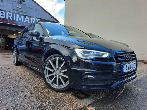 Audi A3  2.0 TDI S line Sportback quattro Euro 6 (s/s) 5dr (Nav)