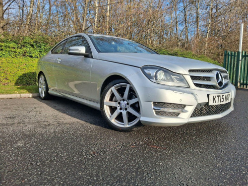 Mercedes-Benz C-Class C220 2.1 C220 CDI AMG Sport Edition G-Tronic+ Euro 5 (s/s) 2dr 