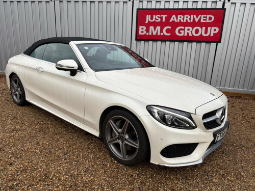 Mercedes-Benz C-Class  2.1 C250d AMG Line (Premium Plus) Cabriolet G-Tronic+ Euro 6 (s/s) 2dr