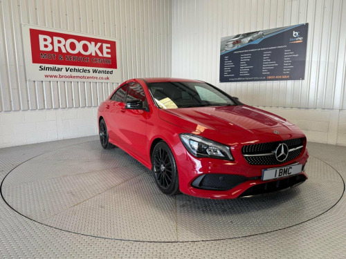 Mercedes-Benz CLA  1.6 CLA200 AMG Line Night Edition Coupe Euro 6 (s/s) 4dr