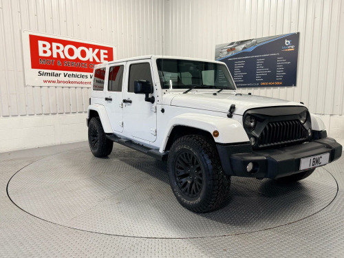 Jeep Wrangler  2.8 CRD Overland Auto 4WD Euro 5 4dr