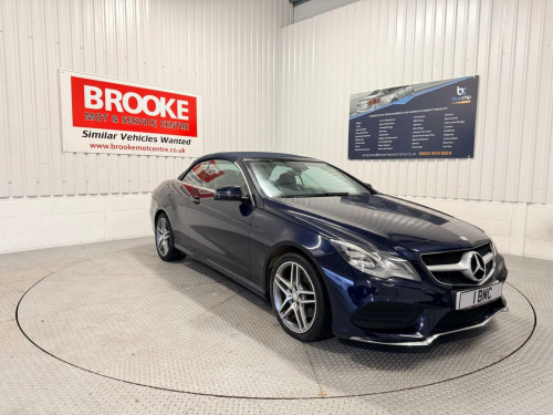 Mercedes-Benz E-Class E220 2.1 E220 BlueTEC AMG Line Cabriolet G-Tronic+ Euro 6 (s/s) 2dr 
