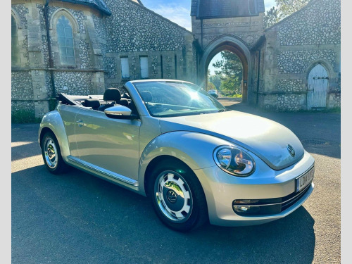 Volkswagen Beetle  1.6 TDI BlueMotion Tech Design Cabriolet DSG Euro 5 (s/s) 2dr