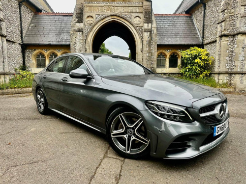 Mercedes-Benz C-Class  2.0 C220d AMG Line G-Tronic+ Euro 6 (s/s) 4dr
