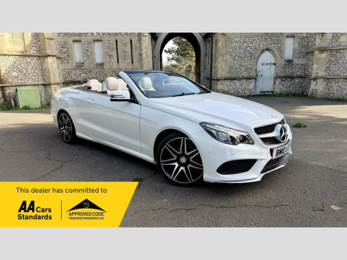 Mercedes-Benz E-Class E220 2.1 E220 BlueTEC AMG Line Cabriolet G-Tronic+ Euro 6 (s/s) 2dr 