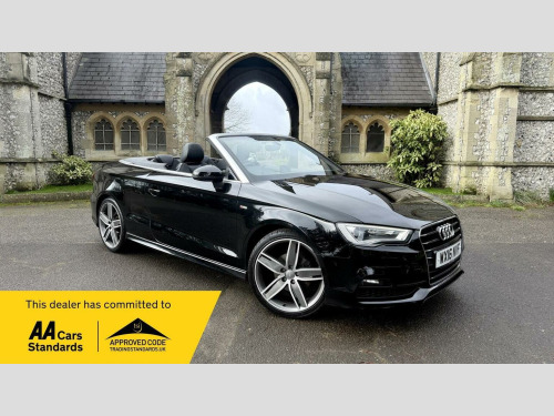 Audi A3 Cabriolet  1.4 TFSI CoD S line Euro 6 (s/s) 2dr (Nav) 