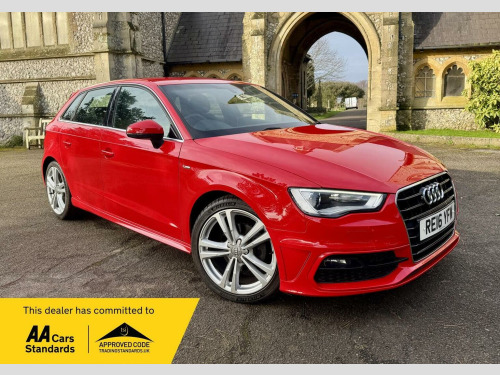 Audi A3  1.4 TFSI CoD S line Sportback Euro 6 (s/s) 5dr (Nav) 