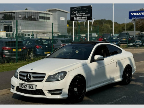 Mercedes-Benz C-Class C180 1.6 C180 BlueEfficiency AMG Sport Plus G-Tronic+ Euro 5 (s/s) 2dr