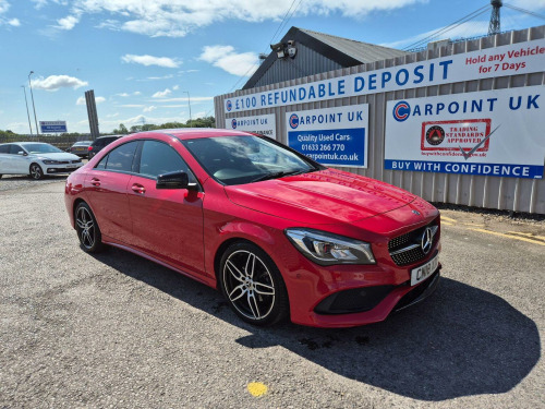 Mercedes-Benz CLA  1.6 CLA180 AMG Line Coupe 7G-DCT Euro 6 (s/s) 4dr 