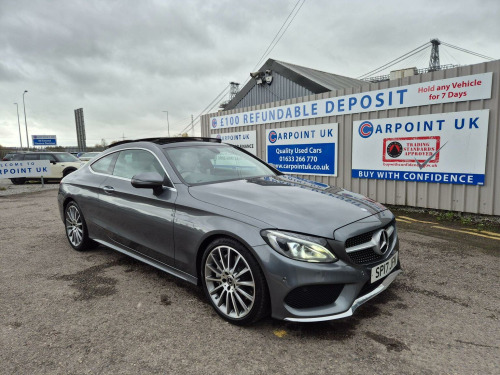 Mercedes-Benz C-Class  2.1 C250d AMG Line (Premium) G-Tronic+ Euro 6 (s/s) 2dr