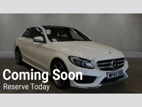 Mercedes-Benz C-Class C200 2.0 C200 AMG Line G-Tronic+ Euro 6 (s/s) 4dr