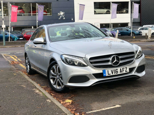 Mercedes-Benz C-Class C200 2.0 C200 Sport (Premium) 7G-Tronic+ Euro 6 (s/s) 4dr