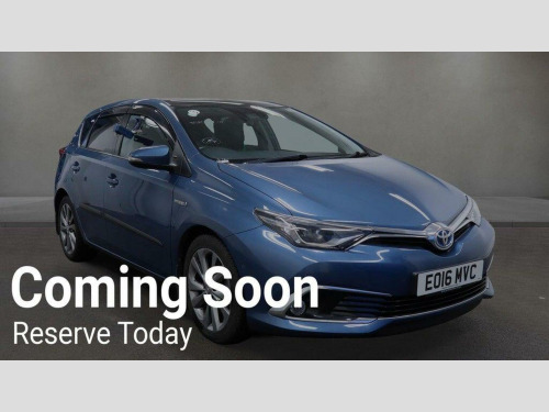 Toyota Auris  1.8 VVT-h Excel CVT Euro 6 (s/s) 5dr (Safety Sense) 