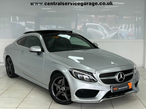 Mercedes-Benz C-Class  2.1 C220d AMG Line (Premium) G-Tronic+ Euro 6 (s/s) 2dr