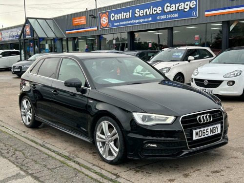 Audi A3  2.0 TDI S line Sportback Euro 6 (s/s) 5dr (Nav)