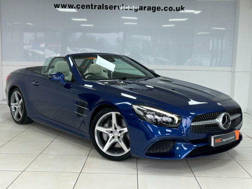 Mercedes-Benz SL-Class SL400 3.0 SL400 V6 AMG Line Roadster G-Tronic+ Euro 6 (s/s) 2dr