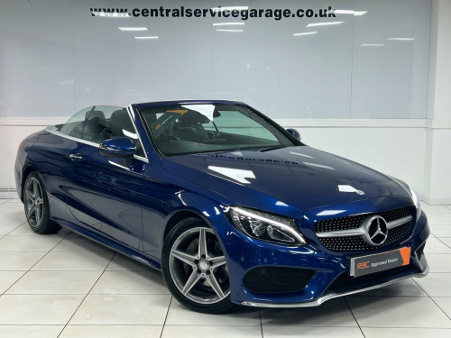 Mercedes-Benz C-Class  2.1 C220d AMG Line (Premium Plus) Cabriolet G-Tronic+ Euro 6 (s/s) 2dr 
