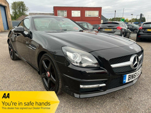 Mercedes-Benz SLK SLK200 1.8 SLK200 BlueEfficiency AMG Sport Edition 125 G-Tronic+ Euro 5 (s/s) 2dr