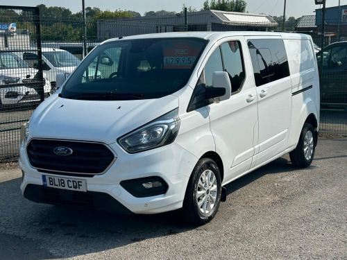 Ford Transit Custom  2.0 320 EcoBlue Limited Crew Van Auto L2 H1 Euro 6 (s/s) 5dr (6 Seat)