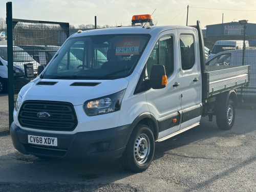 Ford Transit  2.0 350 EcoBlue 1-Way Double Cab Tipper RWD L3 Euro 6 4dr (1-Way, 1-Stop)