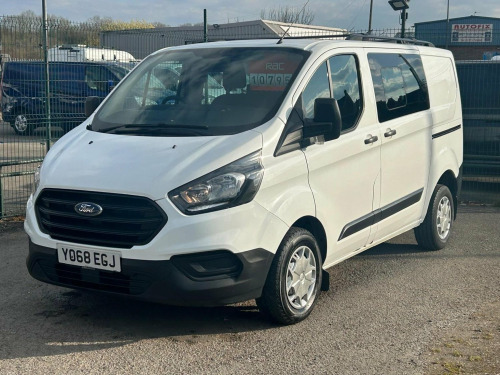 Ford Transit Custom  2.0 300 EcoBlue Crew Van L1 H1 Euro 6 5dr (6 Seat) 