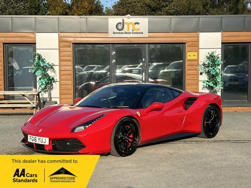 Ferrari 488  3.9T V8 GTB F1 DCT Euro 6 (s/s) 2dr