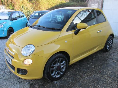 Fiat 500  1.2 S 3dr [AC] ## £35 ROAD TAX - STUNNING CAR ##