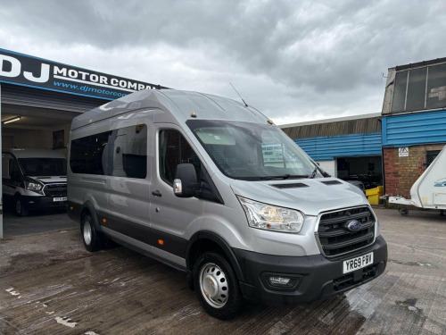 Ford Transit  2.0 460 EcoBlue Leader RWD L4 H3 Euro 6 (s/s) 5dr (17 Seat, DRW)