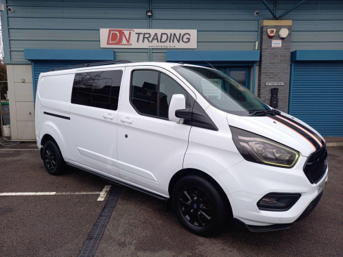 Ford Transit Custom  2.0 320 EcoBlue Limited Crew Van Auto L2 H1 Euro 6 (s/s) 5dr (6 Seat)