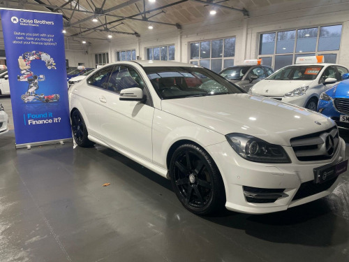 Mercedes-Benz C-Class C180 1.6 C180 AMG Sport Edition G-Tronic+ Euro 6 (s/s) 2dr 